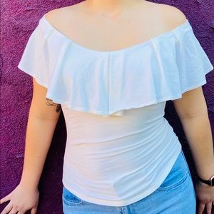 Free People Off the Shoulder Top